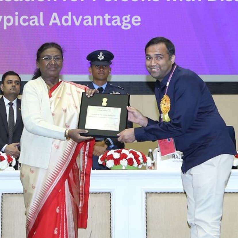 National Award for “Best Organisation for Placement of PwDs”