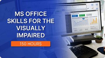 Cover image for MS Office Skills for the Visually Impaired